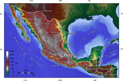 what's the altitude of mexico city